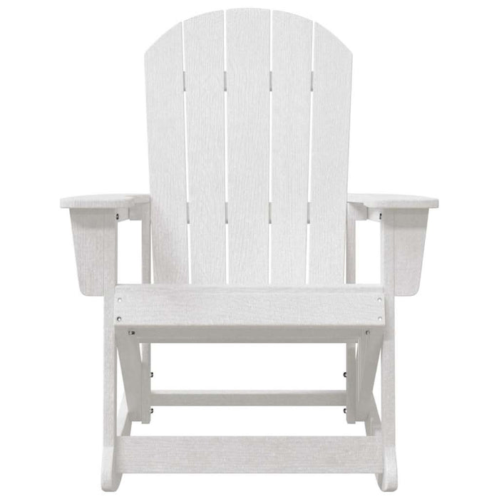Fotolii Adirondack Marmite 2 pcs Alb HDPE - WALTI WALTI