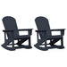 Fotolii Adirondack Marmite 2 pcs Bleumarin HDPE - WALTI WALTI