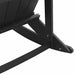 Fotolii Adirondack Marmite 2 pcs Negru HDPE - WALTI WALTI