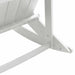 Set de lounge pentru grădină 3 pcs Alb HDPE - WALTI WALTI