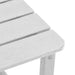 Set de lounge pentru grădină 3 pcs Alb HDPE - WALTI WALTI