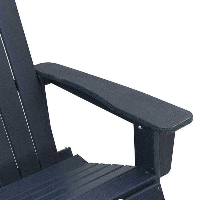 Set de lounge pentru grădină 3 pcs Bleumarin HDPE - WALTI WALTI