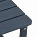 Set de lounge pentru grădină 3 pcs Bleumarin HDPE - WALTI WALTI