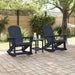 Set de lounge pentru grădină 3 pcs Bleumarin HDPE - WALTI WALTI
