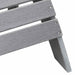 Scaun pentru Grădină 2 pcs Gri deschis 83 x 74 x 92 cm - WALTI WALTI