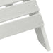 Set lounge grădină 3 piese albe HDPE - WALTI WALTI