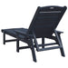 Șezlonguri - 2 piese, Bleumarin, 162 x 53 x 98.5 cm, din HDPE - WALTI WALTI