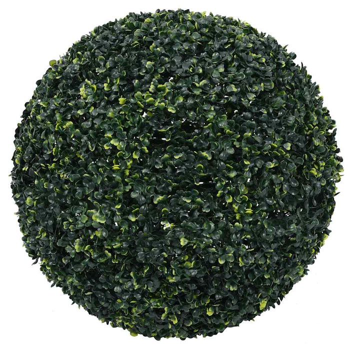 Mingi artificiale din lemn de cimiș cu lumini LED 2 buc Verde - WALTI WALTI