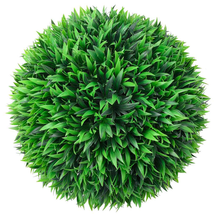 Mingi artificiale din lemn de cimiș cu lumini LED 2 buc Verde - WALTI WALTI