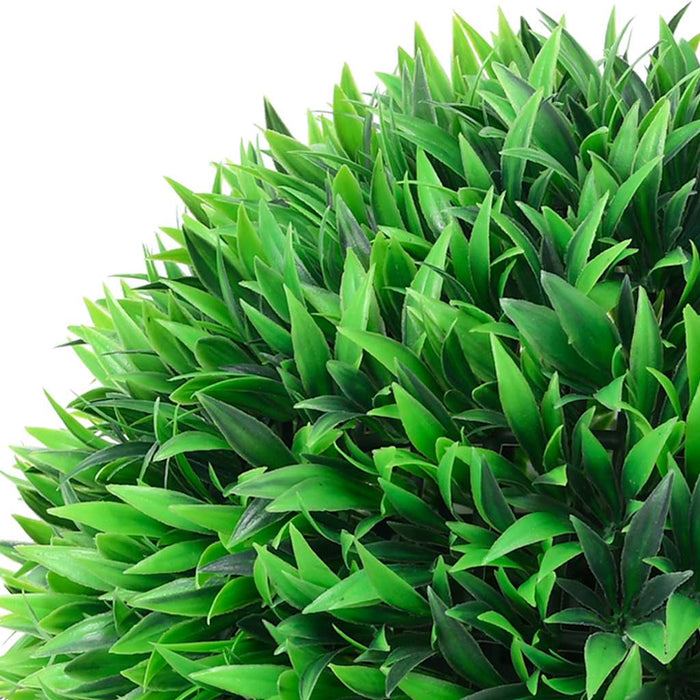 Mingi artificiale din lemn de cimiș cu lumini LED 2 buc Verde - WALTI WALTI