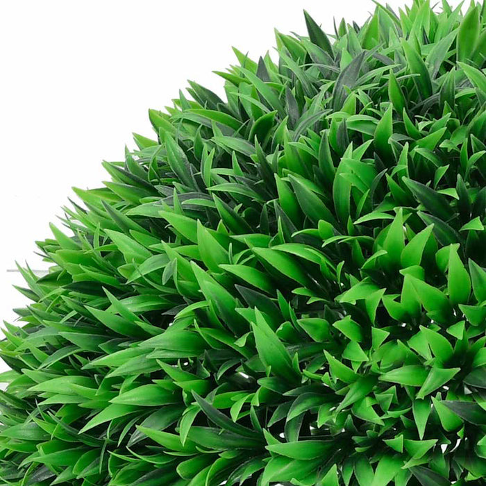 Mingi artificiale din lemn de cimiș cu lumini LED 2 buc Verde - WALTI WALTI