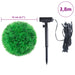 Bile artificiale din lemn de cimiș cu lumini LED 4 buc Verde - WALTI WALTI