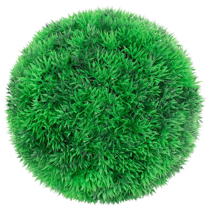 Mingi artificiale din lemn de cimiș cu lumini LED 2 buc Verde - WALTI WALTI