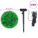 Mingi artificiale din lemn de cimiș cu lumini LED 2 buc Verde - WALTI WALTI