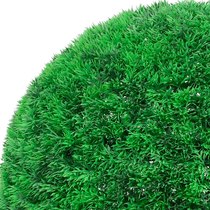 Mingi artificiale din lemn de cimiș cu lumini LED 2 buc Verde - WALTI WALTI