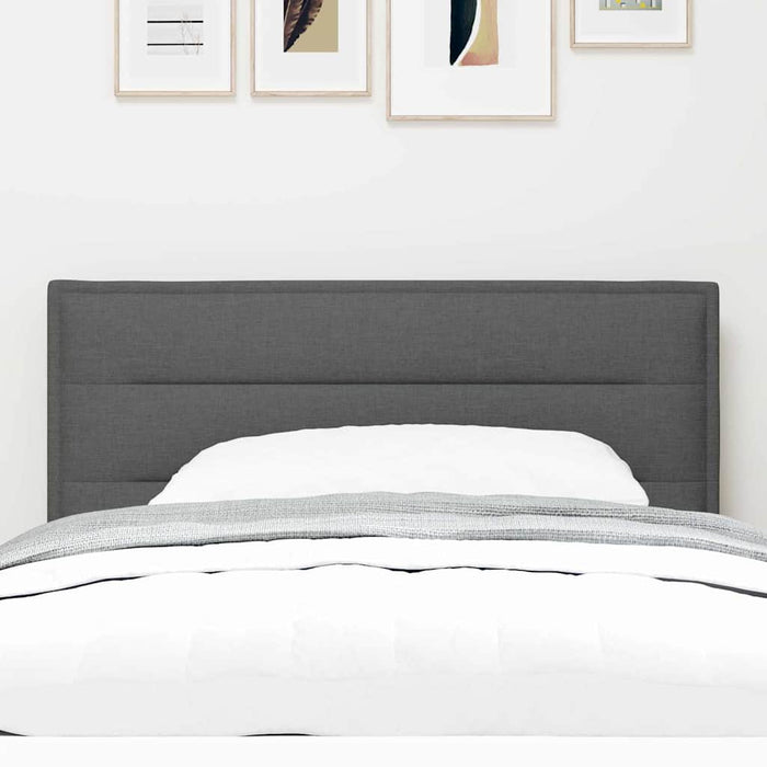 Tăblie cap cu headboard Manual Gri închis 80 cm țesătură - WALTI WALTI