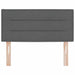 Tăblie cap cu headboard Manual Gri închis 80 cm țesătură - WALTI WALTI