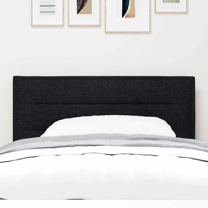 Tăblie cap cu headboard Manual Negru 80 cm țesătură - WALTI WALTI