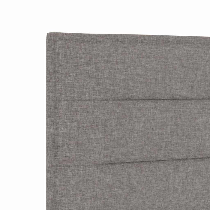 Tăblie cap cu headboard Manual Gri taupe 80 cm țesătură - WALTI WALTI