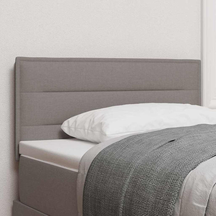 Tăblie cap cu headboard Manual Gri taupe 80 cm țesătură - WALTI WALTI