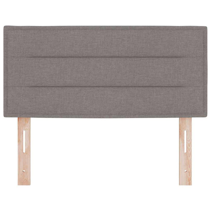 Tăblie cap cu headboard Manual Gri taupe 80 cm țesătură - WALTI WALTI