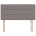 Tăblie cap cu headboard Manual Gri taupe 80 cm țesătură - WALTI WALTI