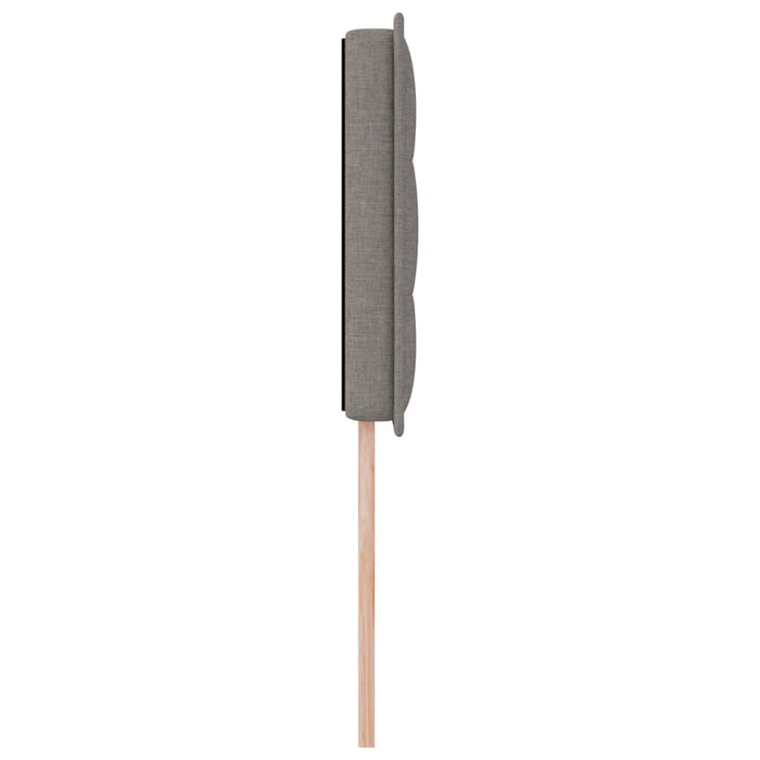 Tăblie cap cu headboard Manual Gri taupe 80 cm țesătură - WALTI WALTI