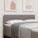 Tăblie cap cu headboard Gri taupe 144 cm Piele artificială - WALTI WALTI