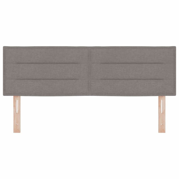 Tăblie cap cu headboard Gri taupe 144 cm Piele artificială - WALTI WALTI