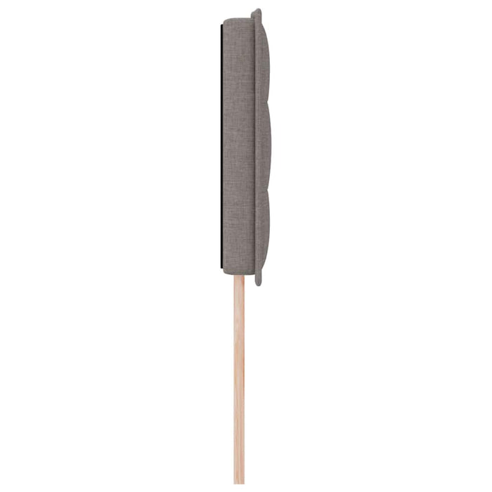 Tăblie cap cu headboard Gri taupe 144 cm Piele artificială - WALTI WALTI
