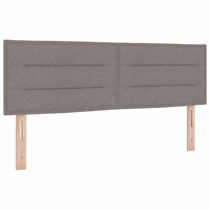 Tăblie cap Gri taupe 160 cm țesătură WALTI