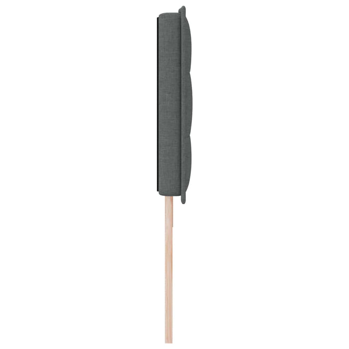 Tăblie cap cu headboard Gri închis 180 cm Piele artificială - WALTI WALTI