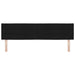Tăblie cap cu headboard Negru 180 cm Piele artificială - WALTI WALTI