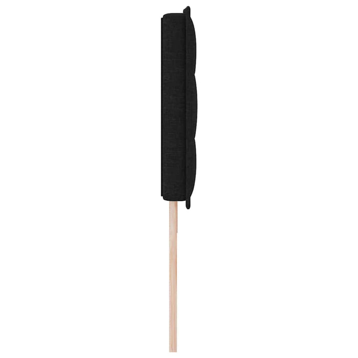 Tăblie cap cu headboard Negru 180 cm Piele artificială - WALTI WALTI