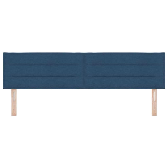 Tăblie cap cu headboard albastru 180 cm Piele artificială - WALTI WALTI