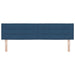Tăblie cap cu headboard albastru 180 cm Piele artificială - WALTI WALTI