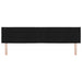 Tăblie cap cu headboard Negru 200 cm Piele artificială - WALTI WALTI