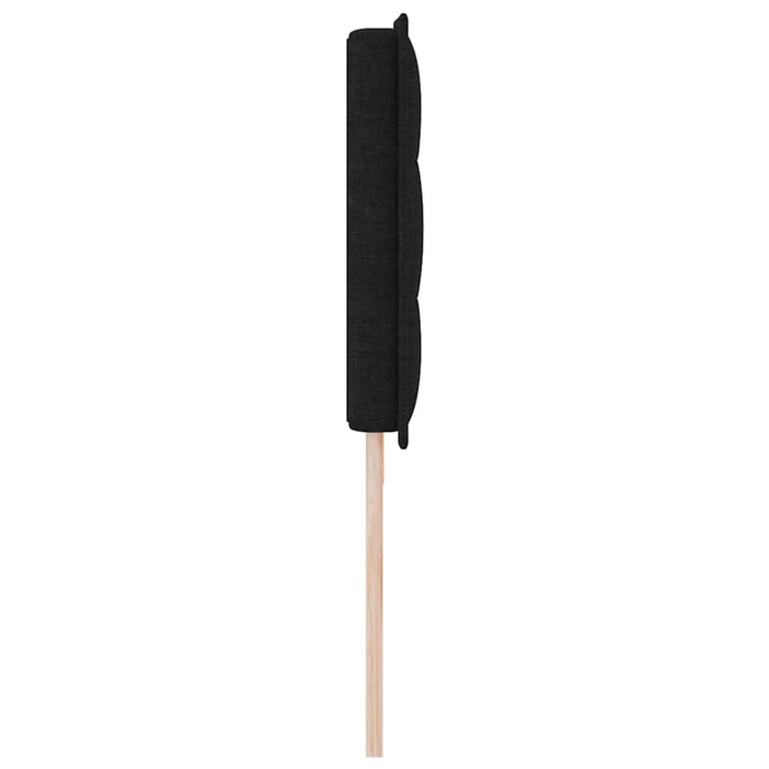 Tăblie cap cu headboard Negru 200 cm Piele artificială - WALTI WALTI