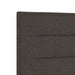 Tăblie cap cu headboard Maro închis 200 cm Piele artificială - WALTI WALTI