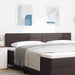 Tăblie cap cu headboard Maro închis 200 cm Piele artificială - WALTI WALTI