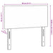 Tăblie cap cu headboard Gri închis 80 cm Țesătură cu dungi - WALTI WALTI