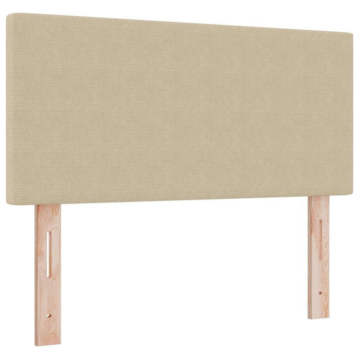 Tăblie cap Manual gri verde deschis 80 cm Țesătură cu dungi - WALTI WALTI