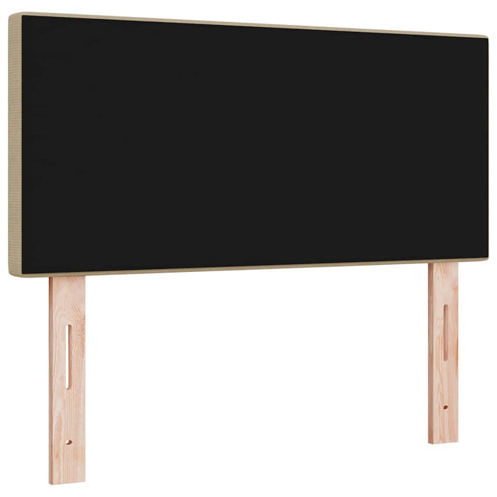 Tăblie cap Manual gri verde deschis 80 cm Țesătură cu dungi - WALTI WALTI
