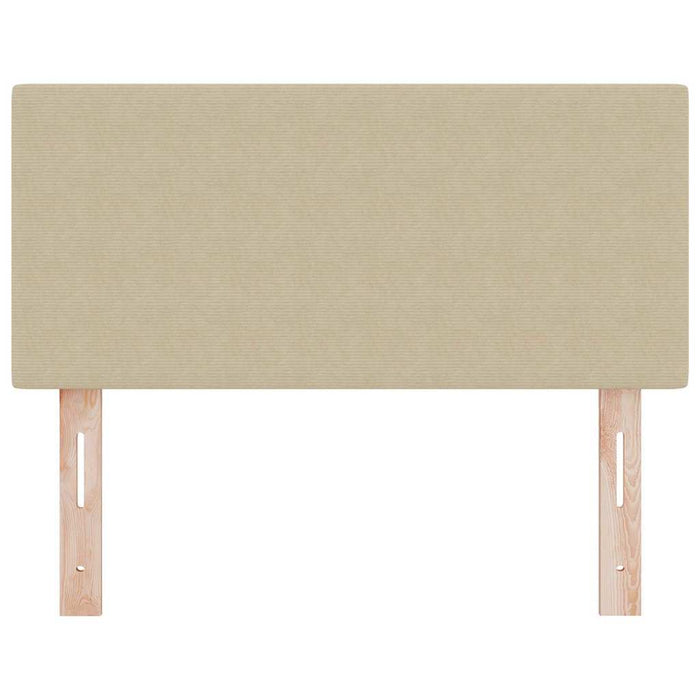 Tăblie cap Manual gri verde deschis 80 cm Țesătură cu dungi - WALTI WALTI