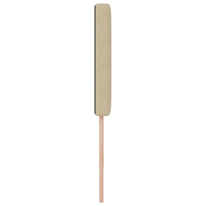 Tăblie cap Manual gri verde deschis 80 cm Țesătură cu dungi - WALTI WALTI