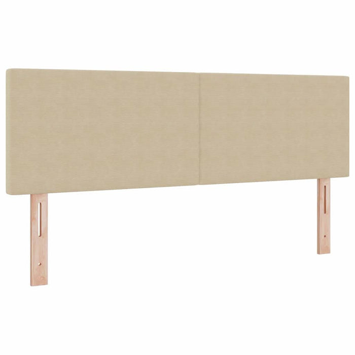 Tăblie cap Verde deschis gri 144 cm Piele artificială - WALTI WALTI