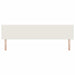 Tăblie cap cu headboard Crem 200 cm Piele artificială - WALTI WALTI
