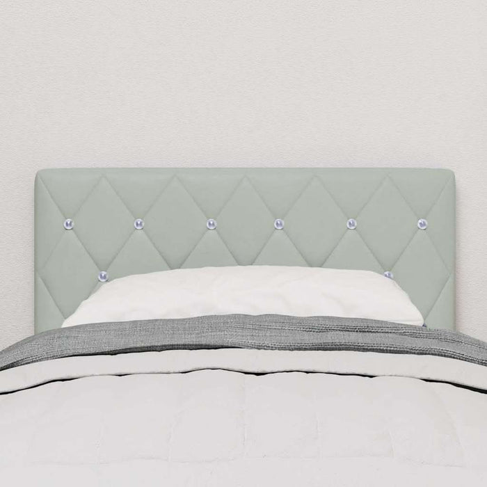 Tăblie din Catifea Argyle Manual Gri deschis 80 cm Catifea - WALTI WALTI