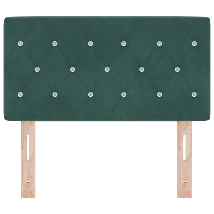 Tăblie din Catifea Argyle Manual Verde închis 80 cm Catifea - WALTI WALTI