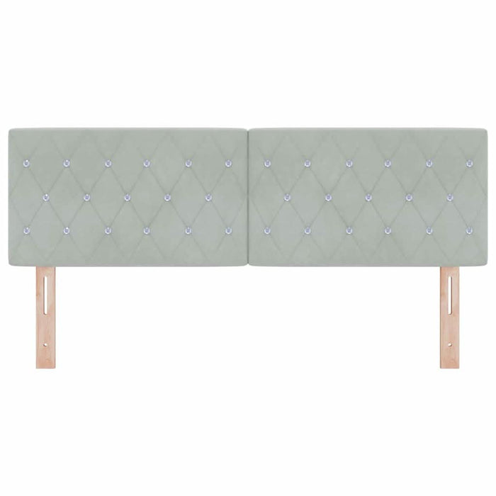 Tăblie din Catifea Argyle Manual Gri deschis 160 cm Catifea - WALTI WALTI